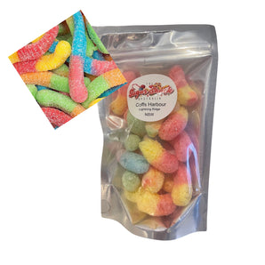 Freeze Dried Sour Worms FRAGILE