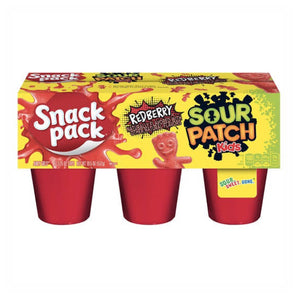 Snack Pack Sour Patch kids Redberry 6pk (USA)