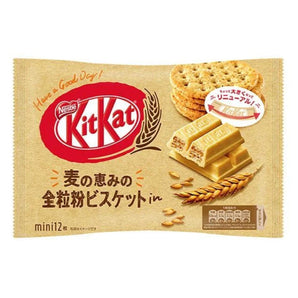Nestle Kit Kat Mini Whole Wheat Biscuits (Japan)