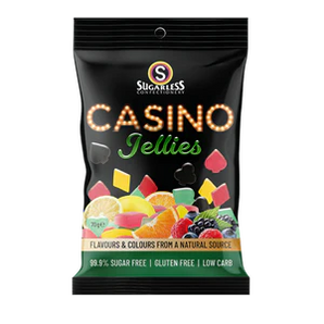 Sugarless Confectionery Casino Jellies 70g