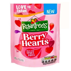 Rowntree's Berry Hearts 115g (UK)