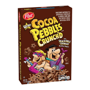 Post Cocoa Pebbles Crunch'D Cereal 326g (USA)