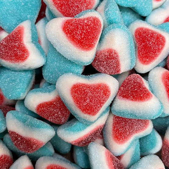 Blue Triple Hearts 100g
