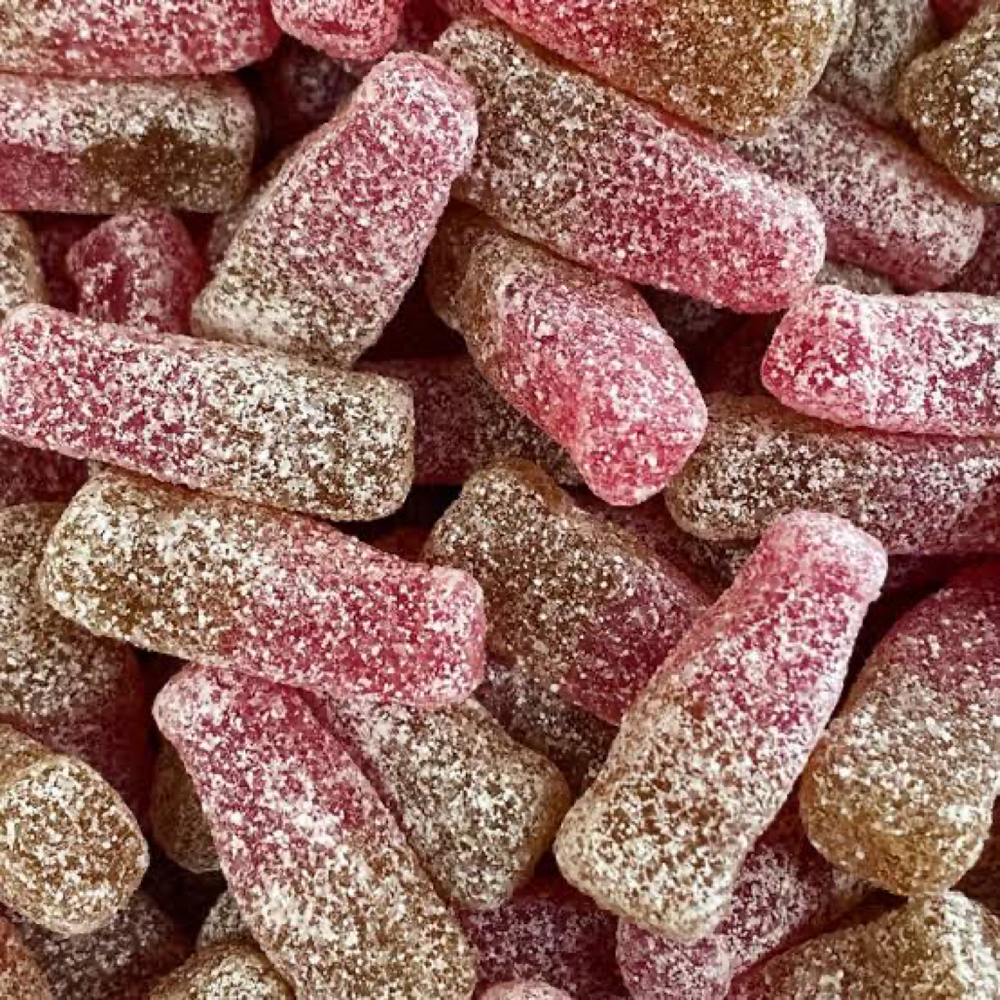 Fizzy Cherry Cola Bottles (UK) 100g