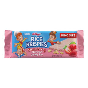 Kelloggs Rice Krispies Strawberry Bar King Size 78g (USA)