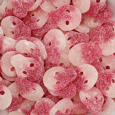 Fizzy Red & White Skulls 100g (UK)