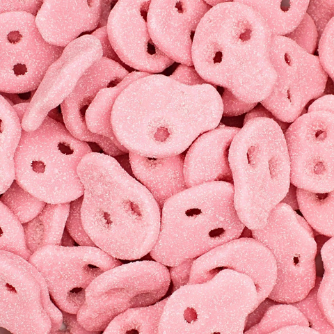 Fizzy Pink Skulls 100g (UK)