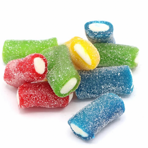Assorted Fizzy Coloured Bites 100g (UK)