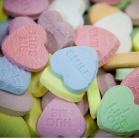 Pittsworth Conversation Hearts 100g (AUS)