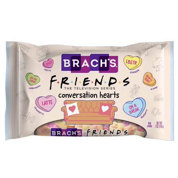 8 Boxes Brach's TINY CONVERSATION HEARTS Valentines Day Candy