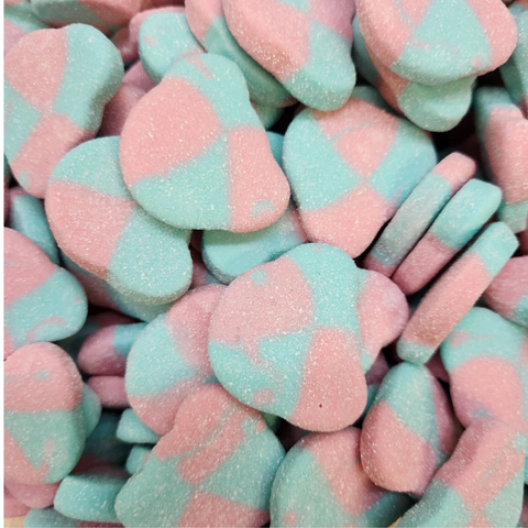 Swedish Style Candy Blueberry & Strawberry Sour Bears 100g
