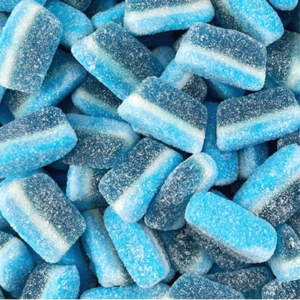 Sour Blue Slices 100g