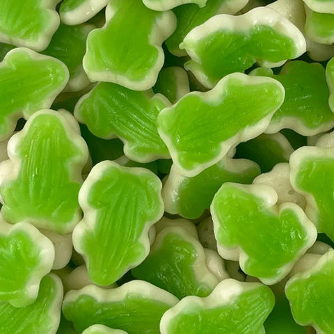 Juicy Jelly Green Frogs 100g