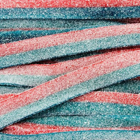 Sour Strawberry & Blueberry Belts 100g