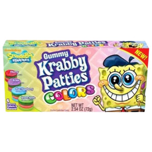 Gummy Krabby Patties Colors 72g (USA)