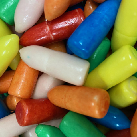 Fizzy Gum Bullets 100g