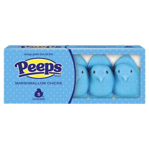 Peeps Marshmallow Blue Chicks 5 pack (USA)