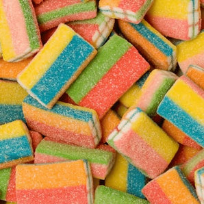 Sour Rainbow Bricks