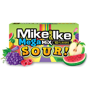 Mike and Ike Mega Sour Mix Theatre Box 141g (USA)