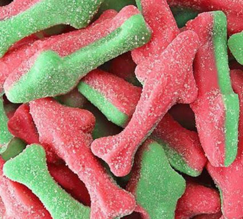 Sour Watermelon Sharks 100g